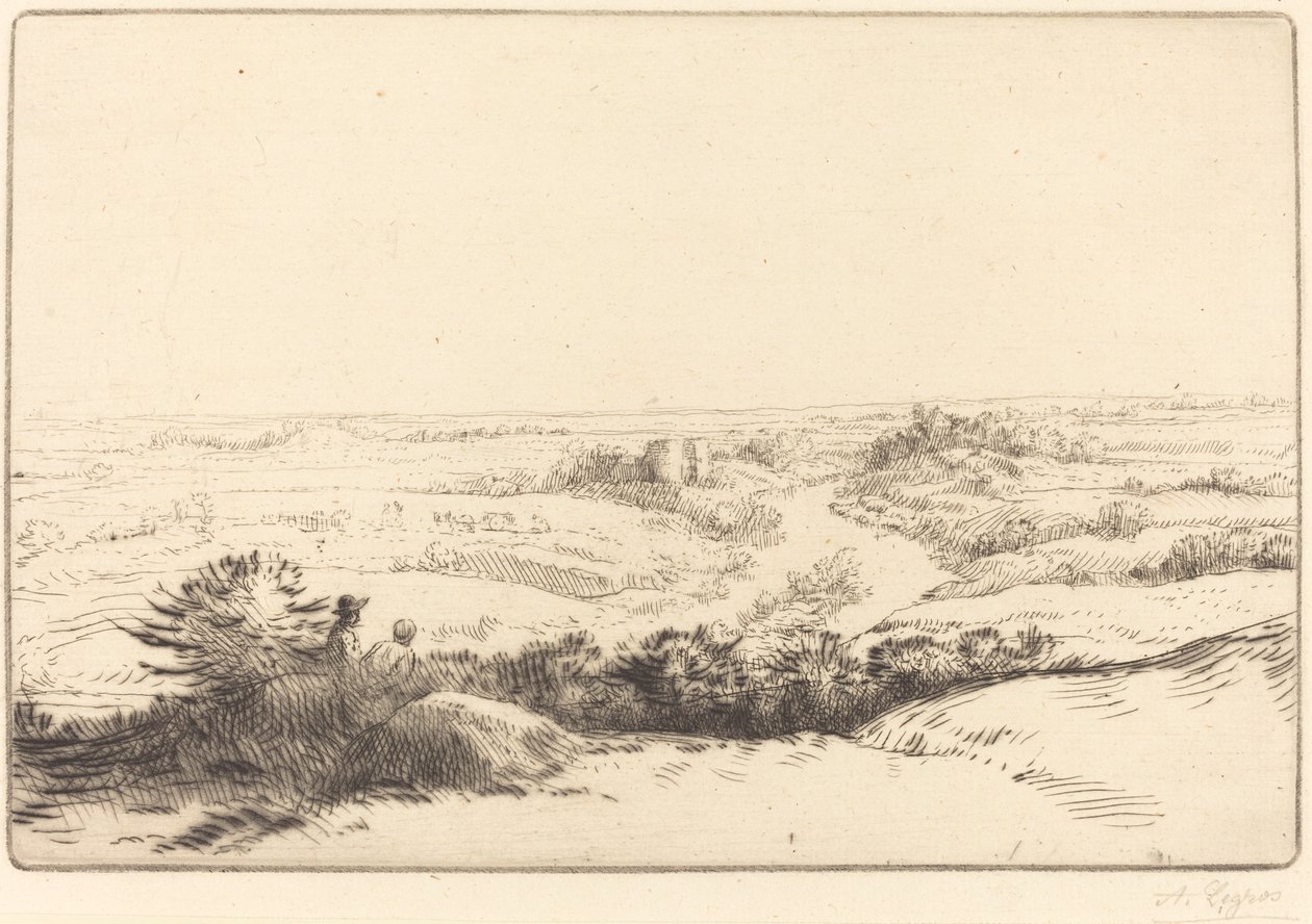 Prospekt (synvinkeln) av Alphonse Legros