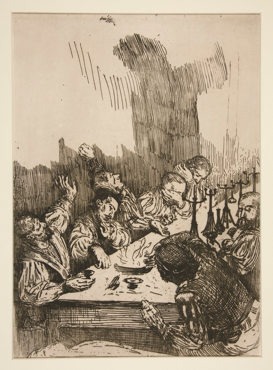 Skugga (Ombre) av Alphonse Legros