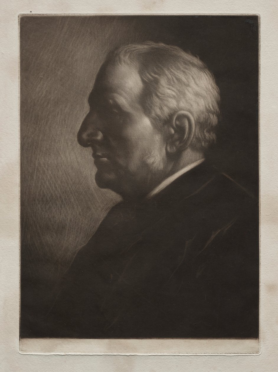 Sir Francis Seymour Haden. av Alphonse Legros