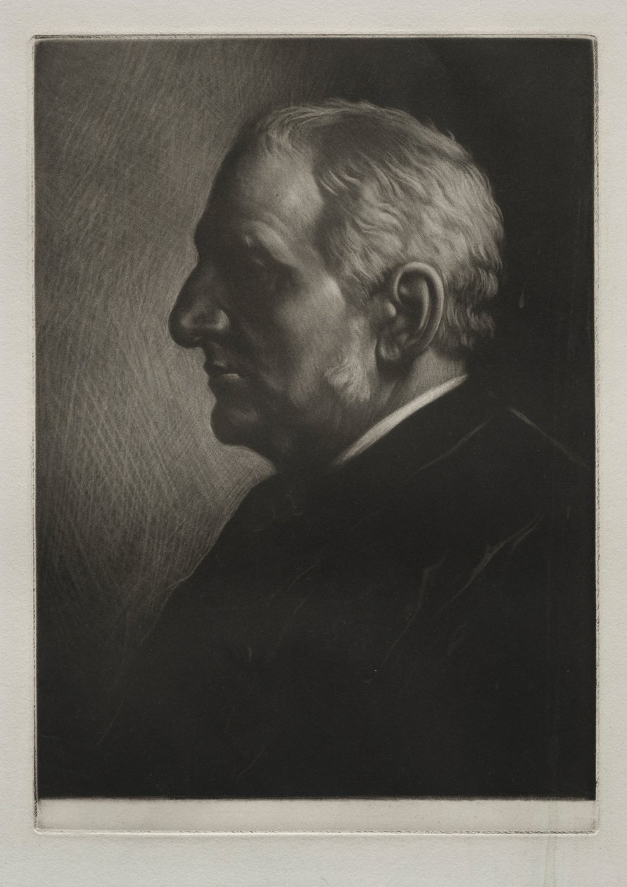 Sir Seymour Haden. av Alphonse Legros