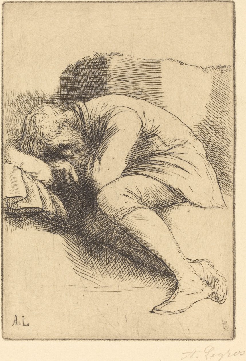 Sovvagn av Alphonse Legros