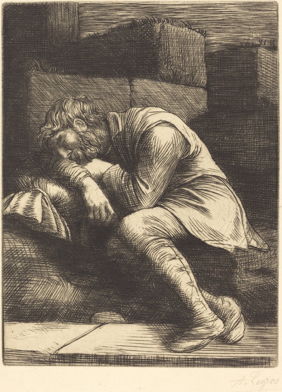 Sova tiggare Sova tiggare. av Alphonse Legros