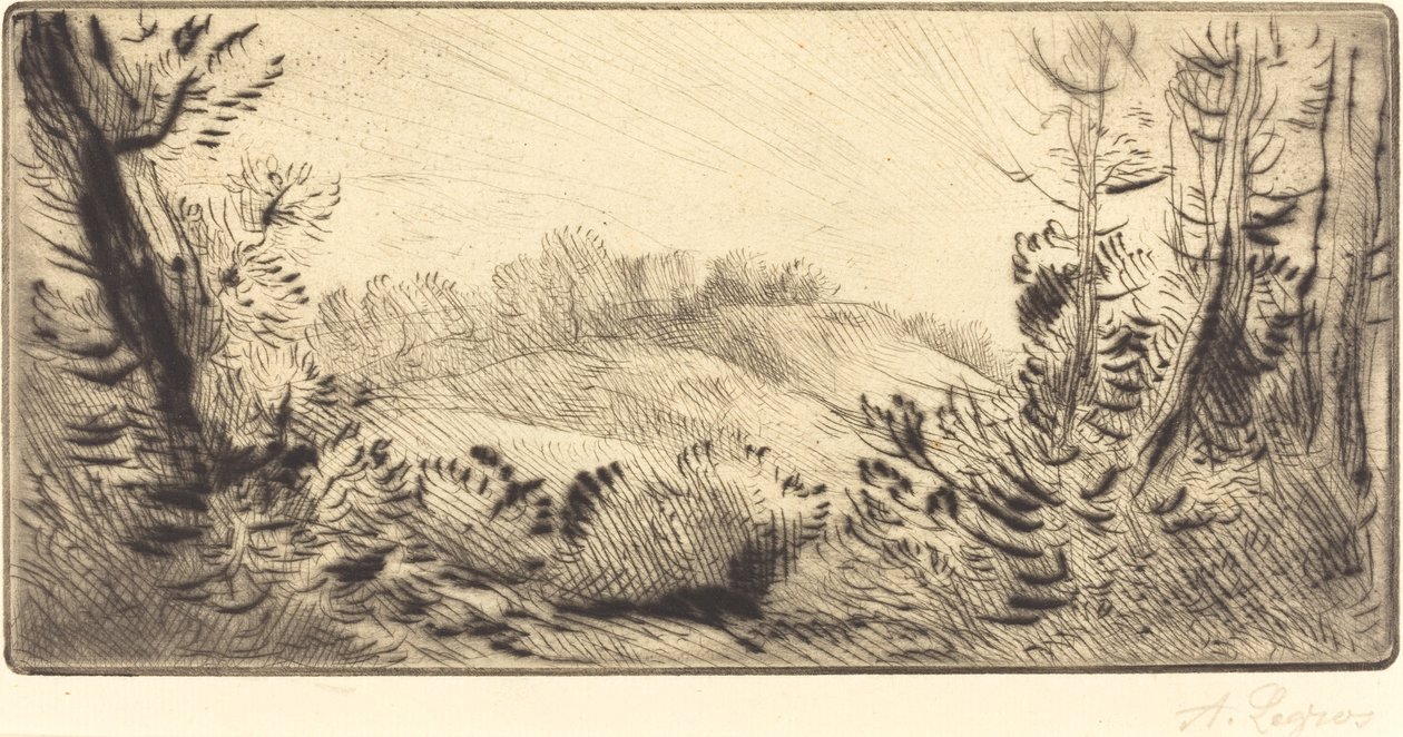 Small Hill (Le coteau) av Alphonse Legros