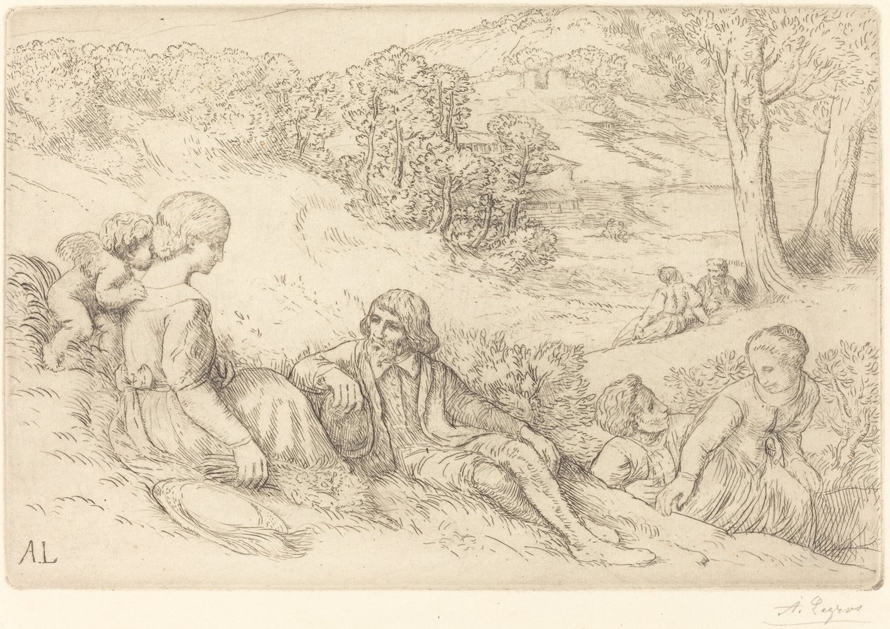 Vår Vår. av Alphonse Legros