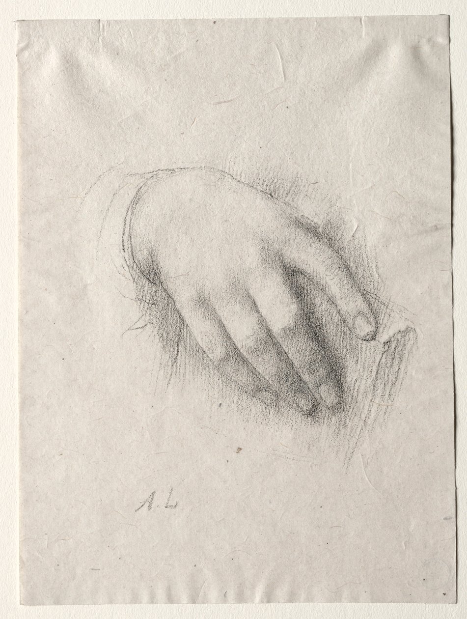 Studie av händer. av Alphonse Legros
