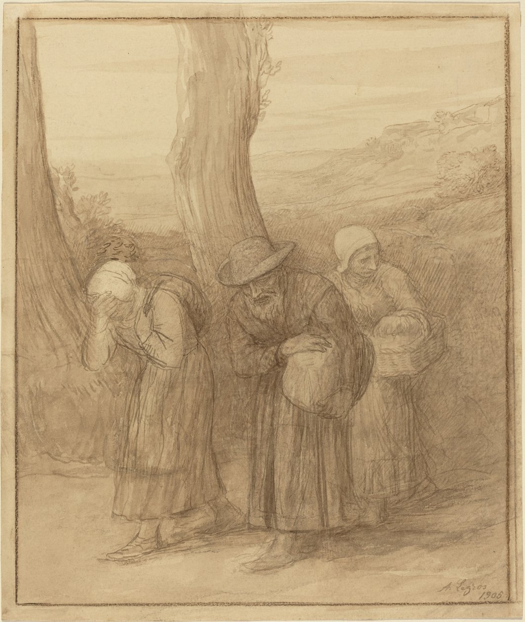 Avgången, 1905. av Alphonse Legros