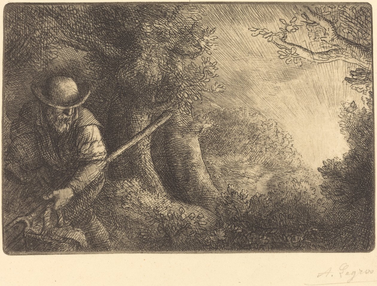 Trädgårdsmästaren Trädgårdsmästaren. av Alphonse Legros
