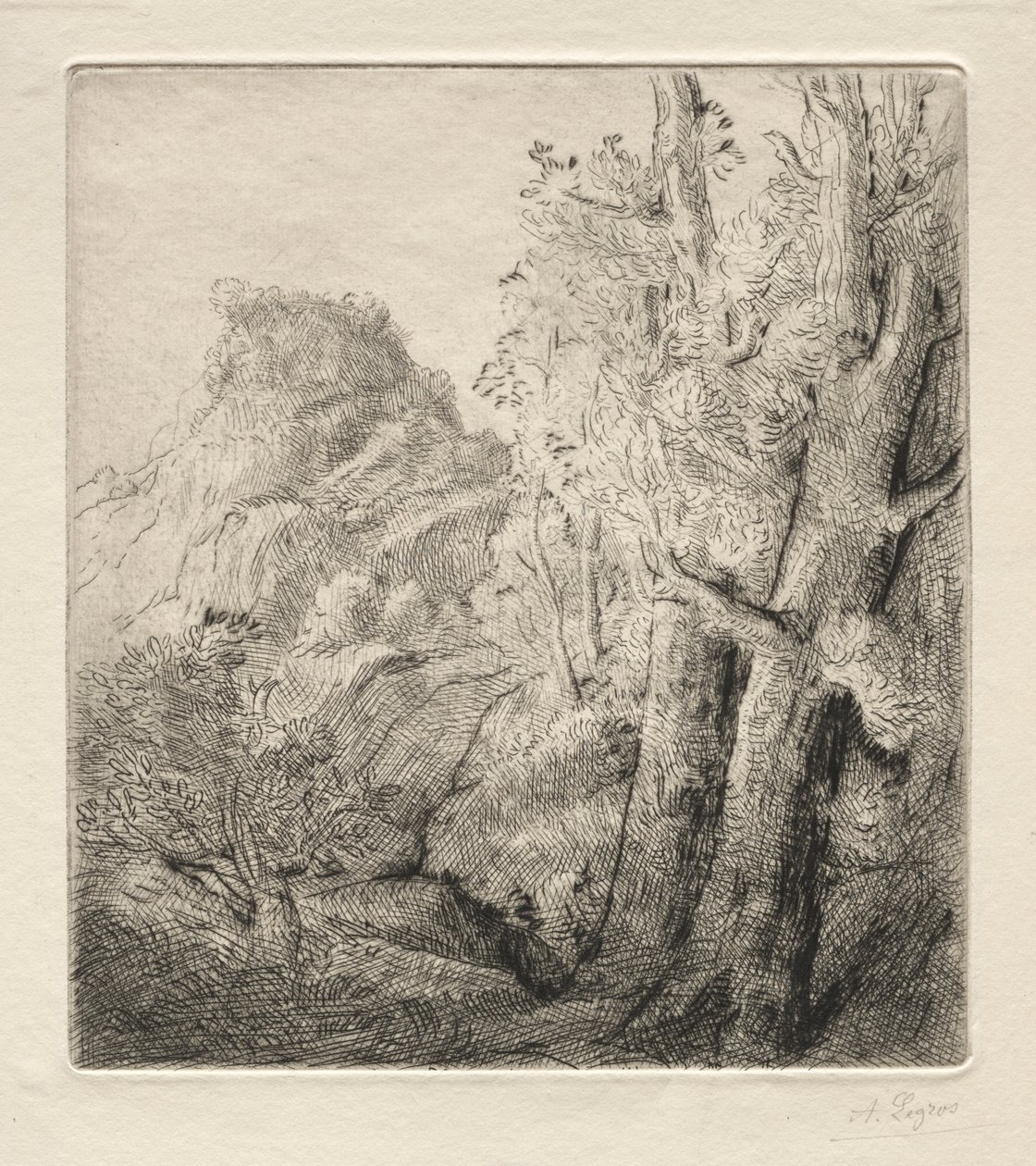 Den gamla staden av Alphonse Legros