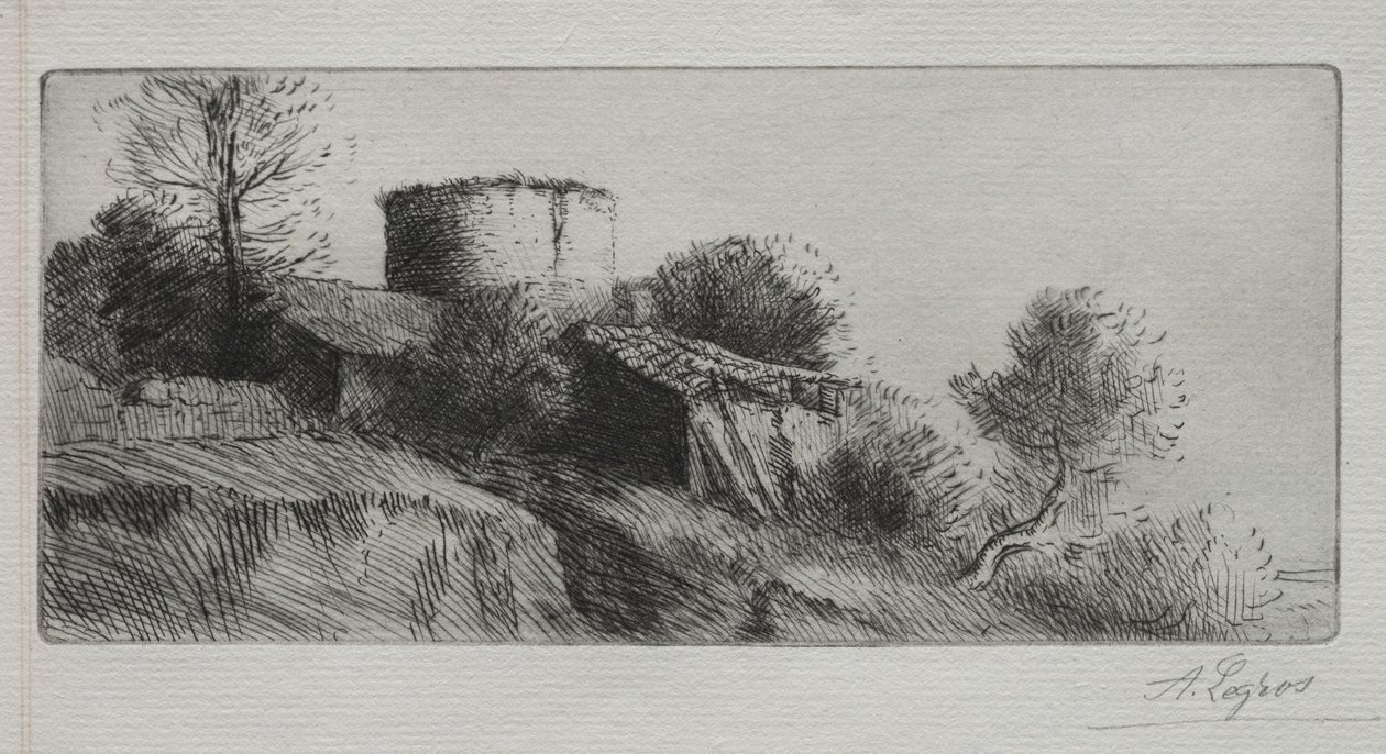 Duvatornet. av Alphonse Legros