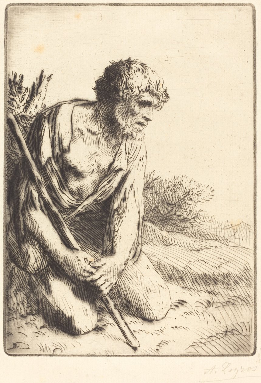 Den förlorade sonen, 3:e plattan av Alphonse Legros