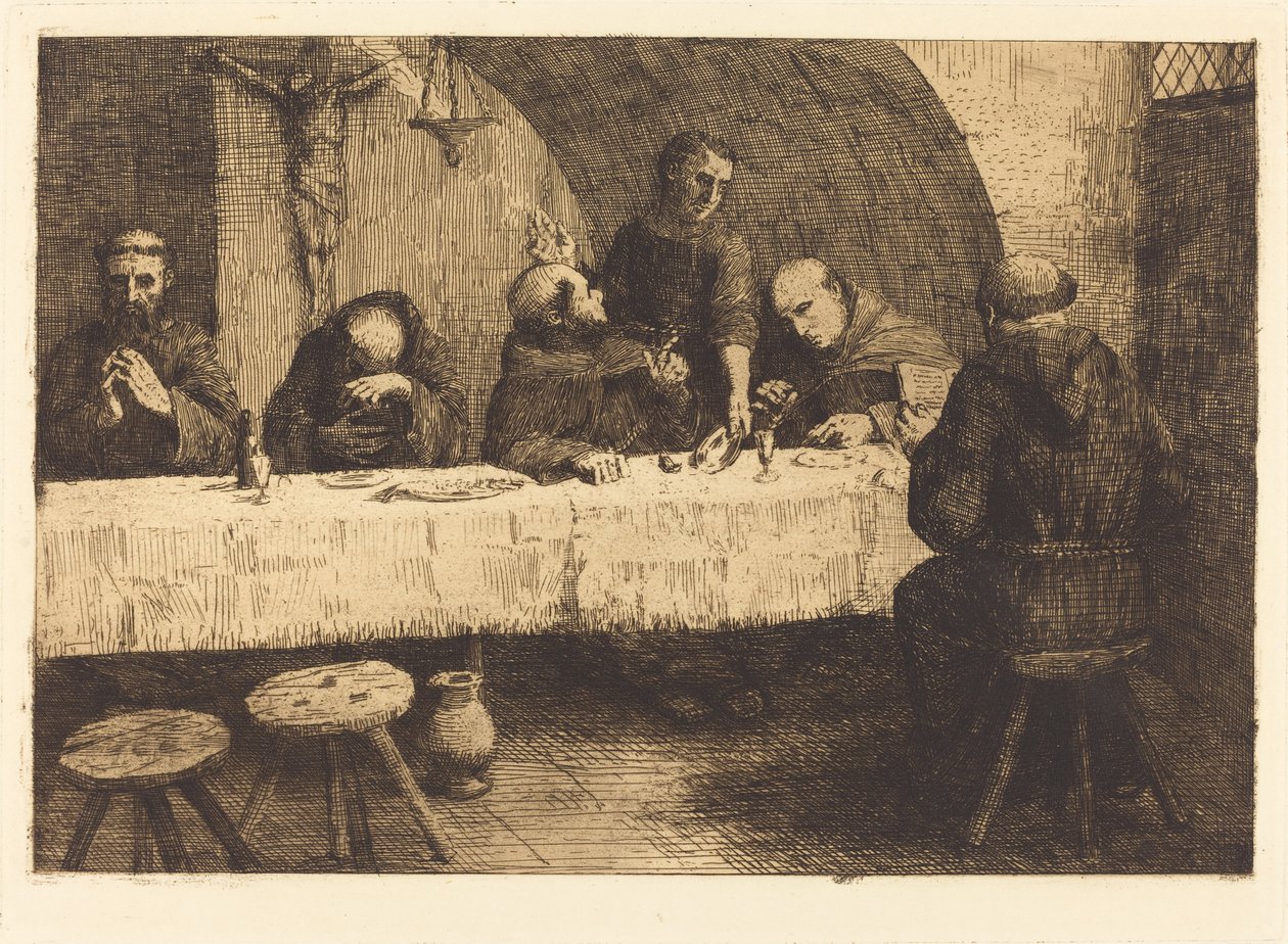 Matsalen (Le refectoire) av Alphonse Legros