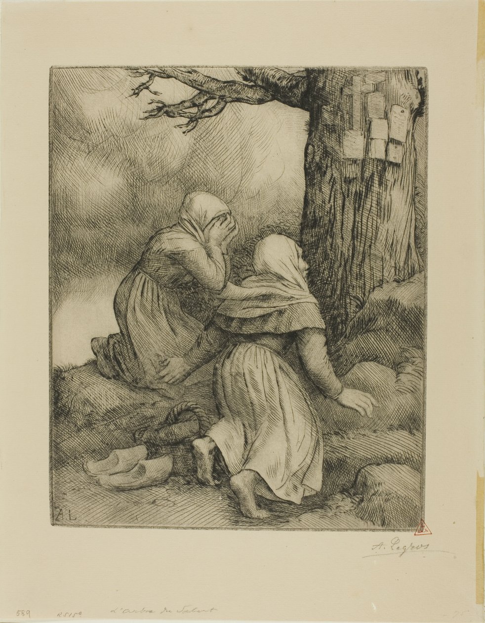 Frälsningens träd av Alphonse Legros