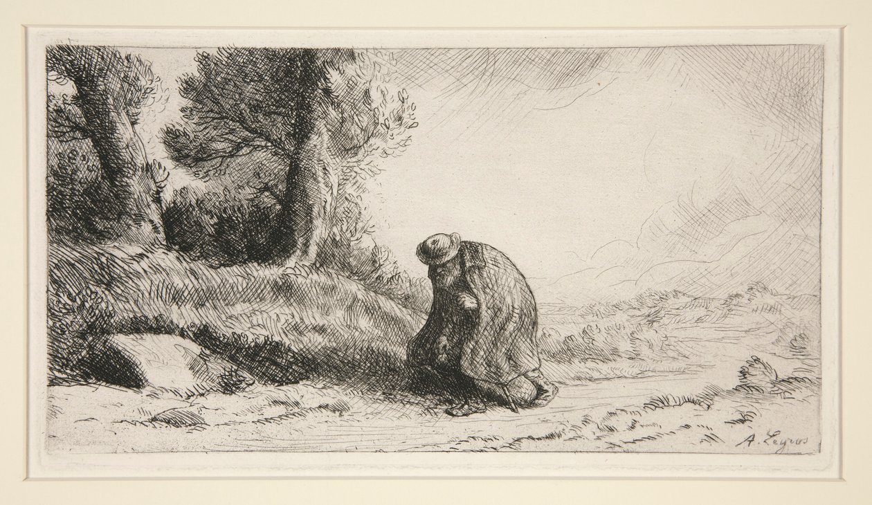 The Wayfarer av Alphonse Legros