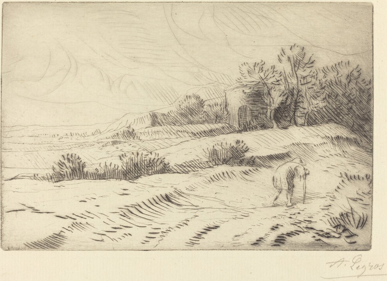 Tower (La tour) av Alphonse Legros