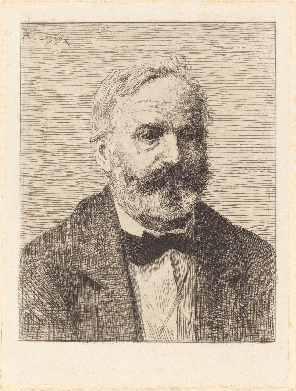 Victor Hugo, 1:a plattan. av Alphonse Legros