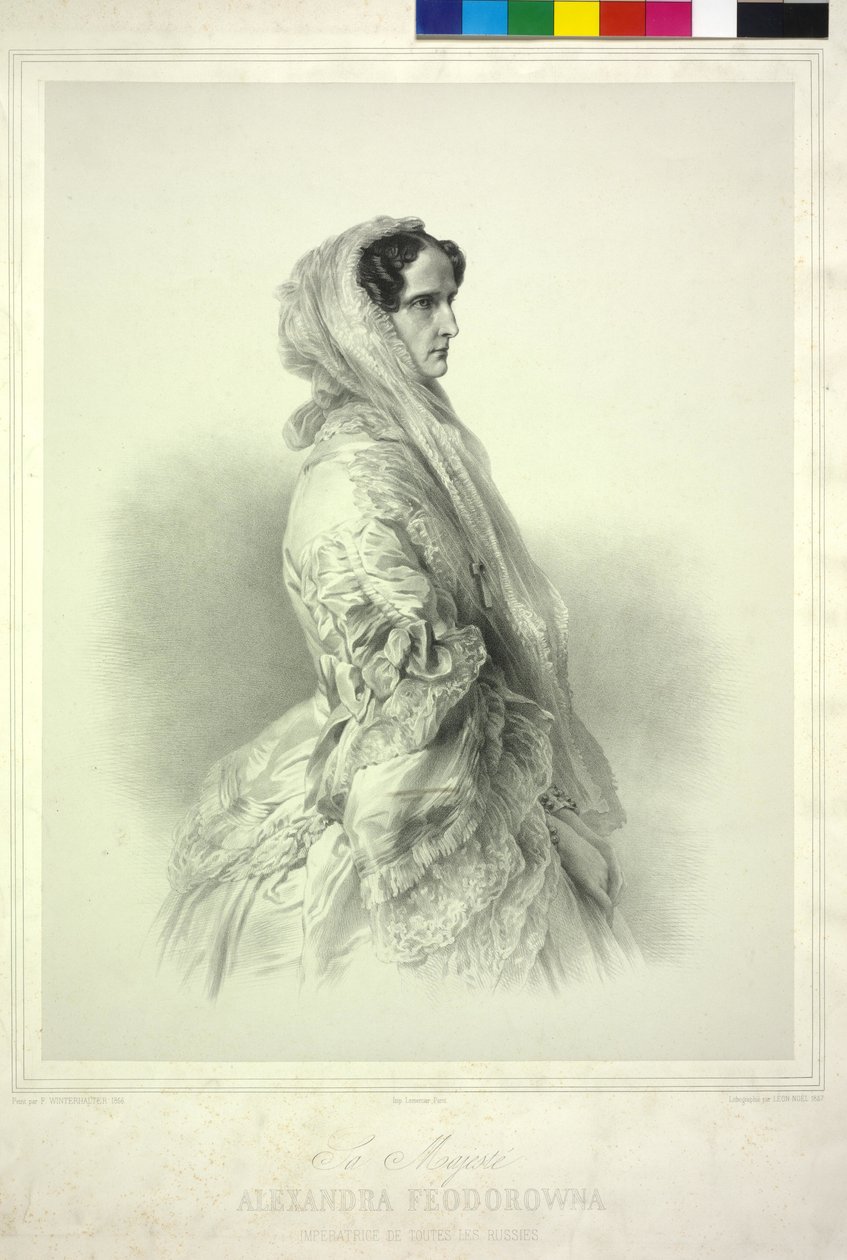 Prinsessan av Preussen Charlotte av Alphonse Leon Noel