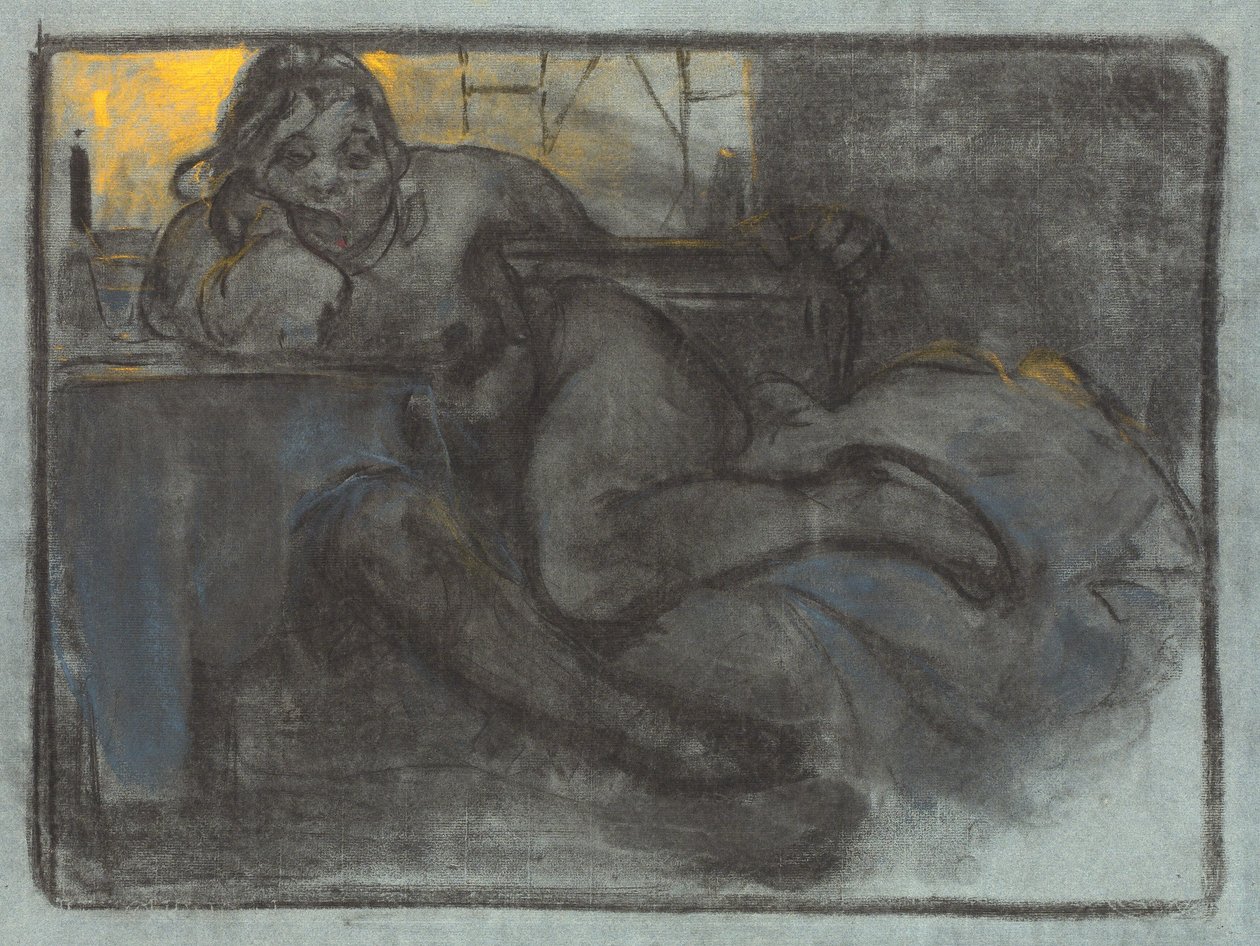 absint av Alphonse Mucha