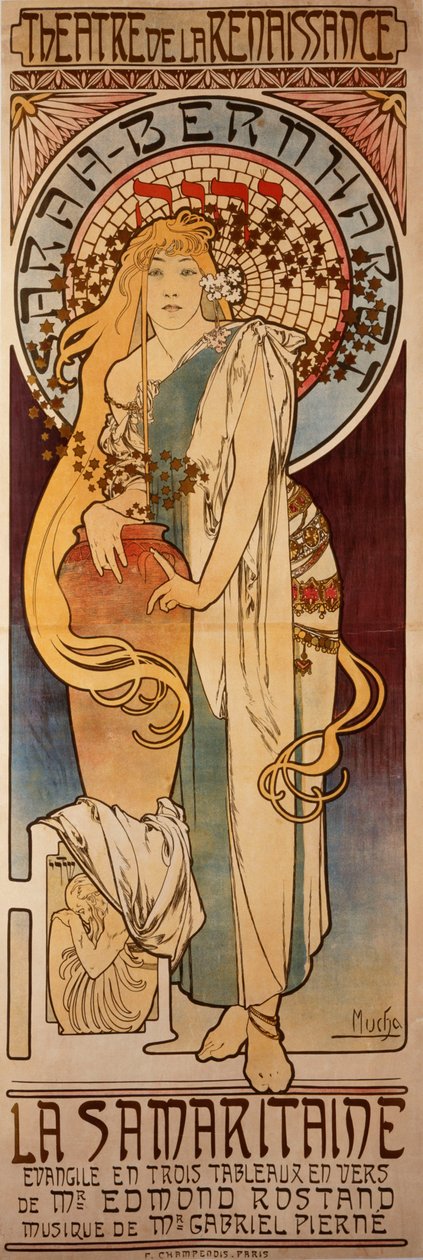 Samariten, 1897 av Alphonse Mucha