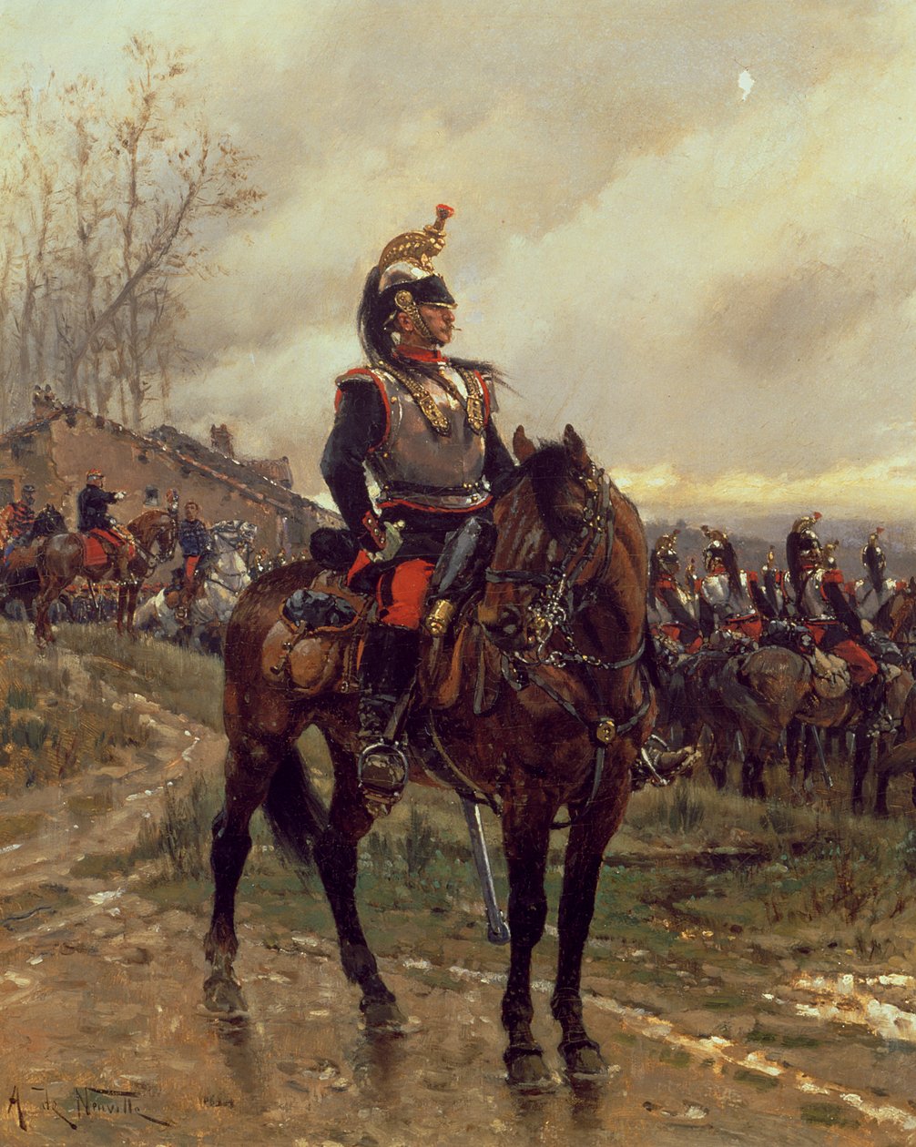 Husarerna av Alphonse Marie de Neuville