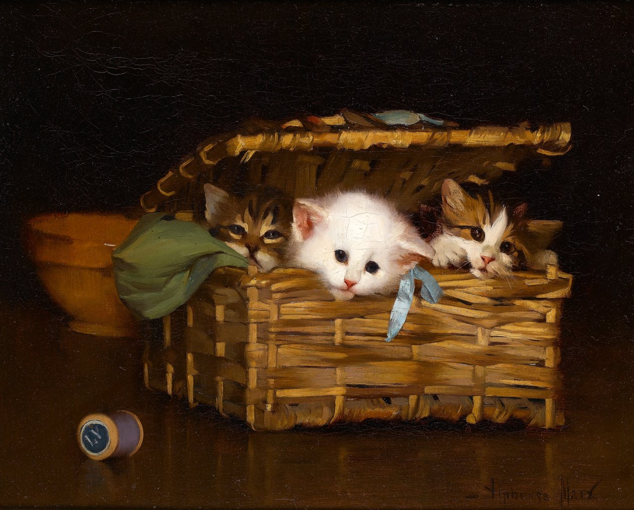 Here Comes Trouble!, c.1900 av Alphonse Marx