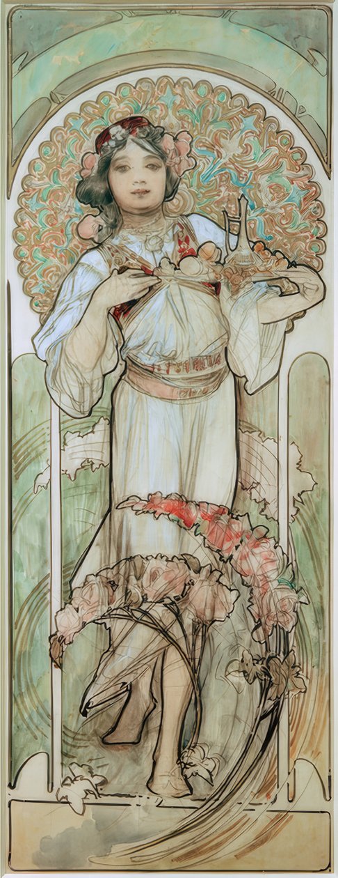 Bosnien Hercegovina av Alphonse Mucha