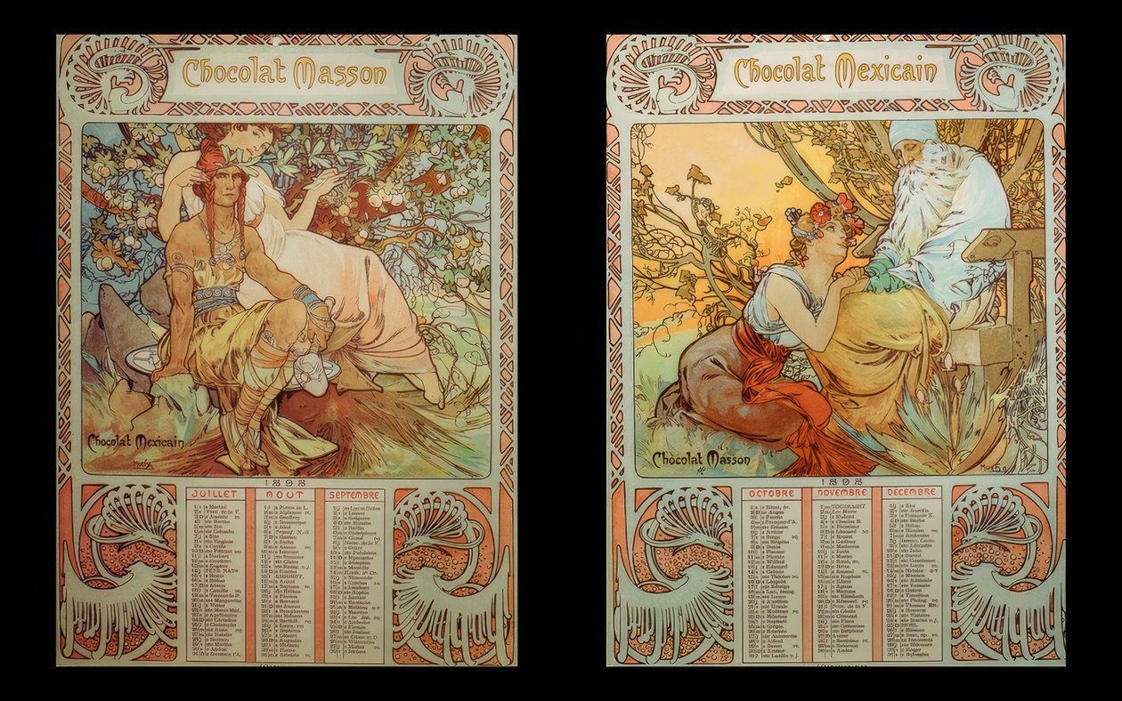 Masson choklad av Alphonse Mucha