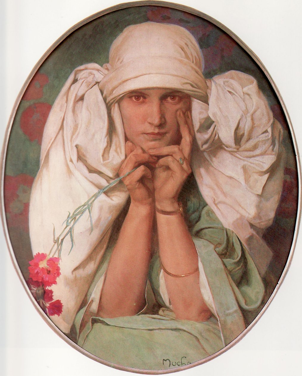 Jaroslava, 1920 av Alphonse Mucha