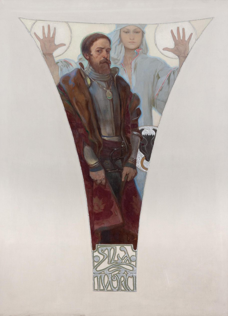 Johannes av Pernstein, 1911 av Alphonse Mucha