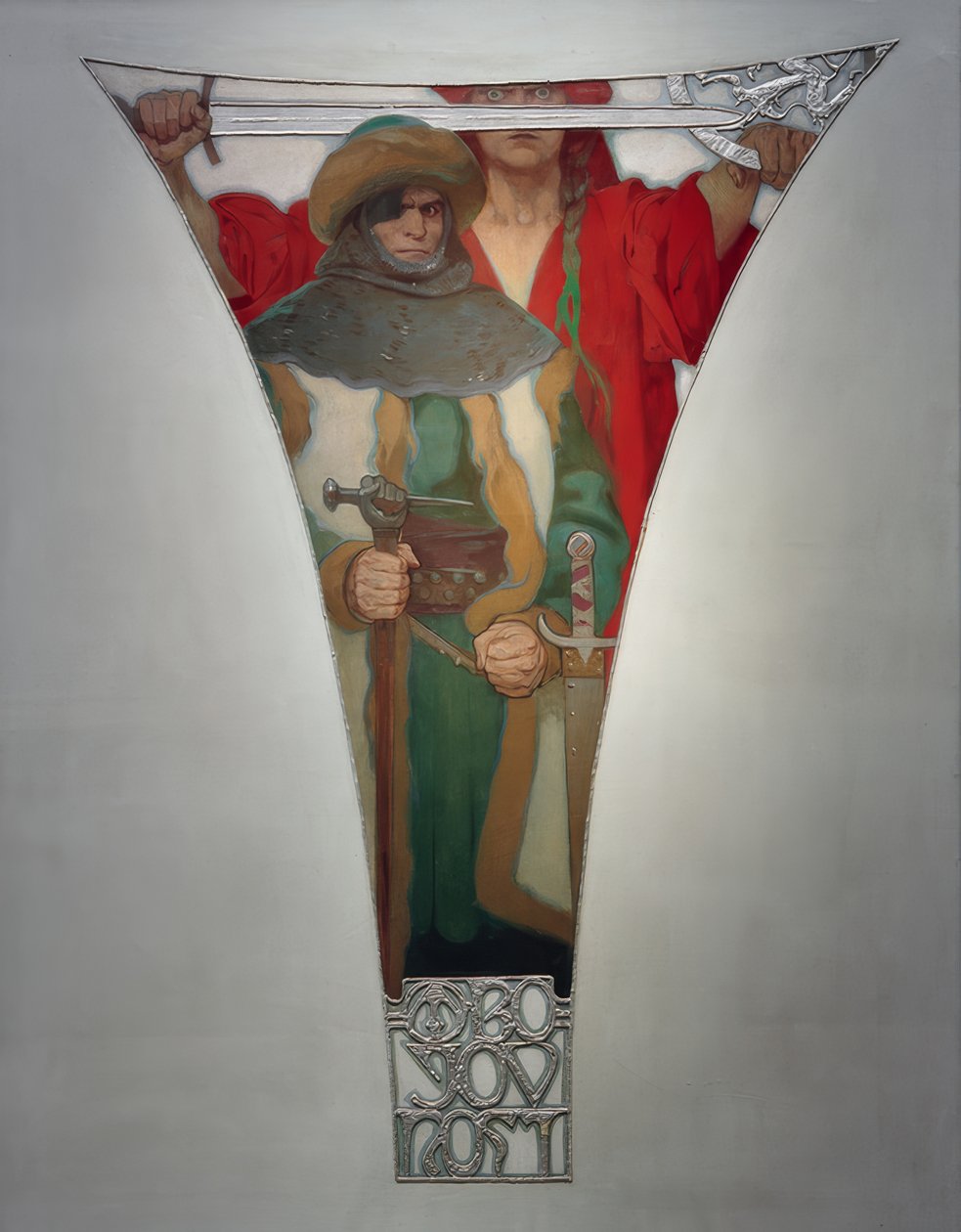 Kämpningslust - Jan Ziska av Alphonse Mucha