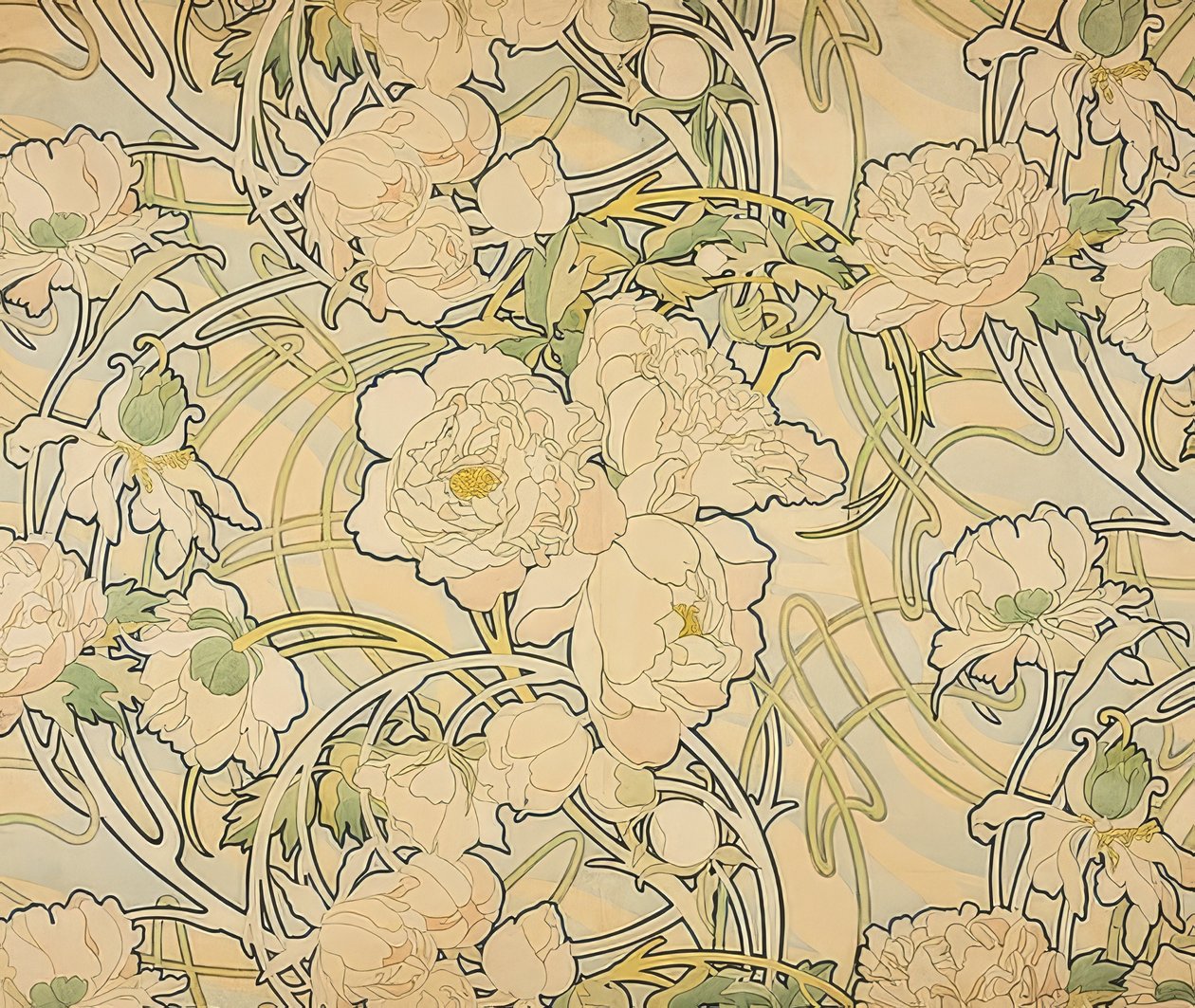 Pioner. 1897 av Alphonse Mucha