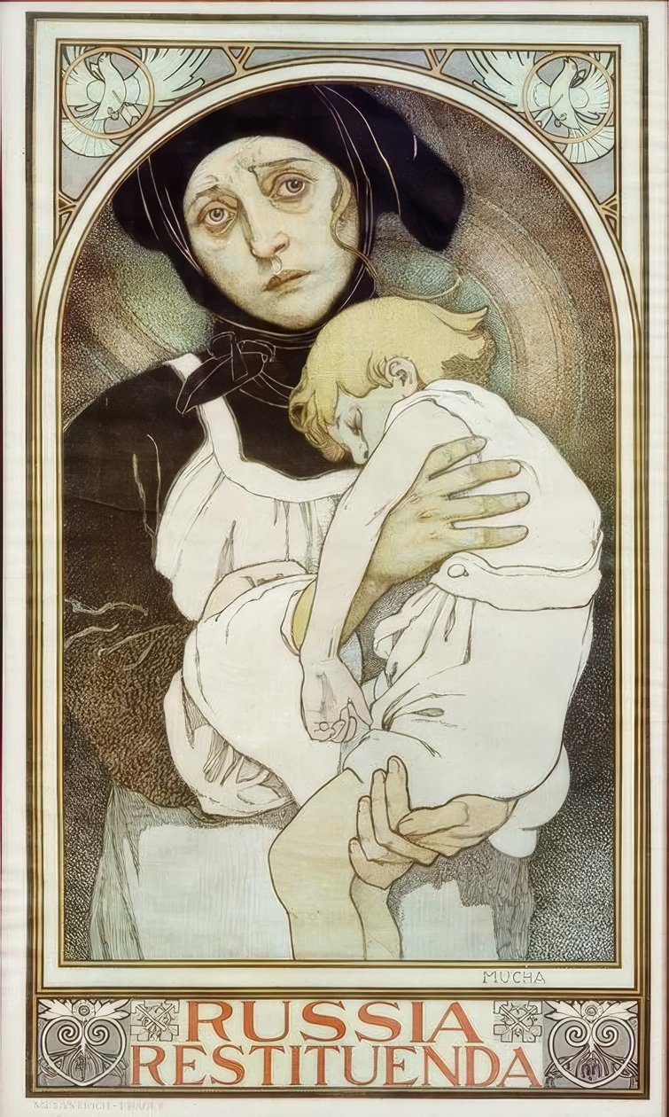 Ryssland återvände av Alphonse Mucha