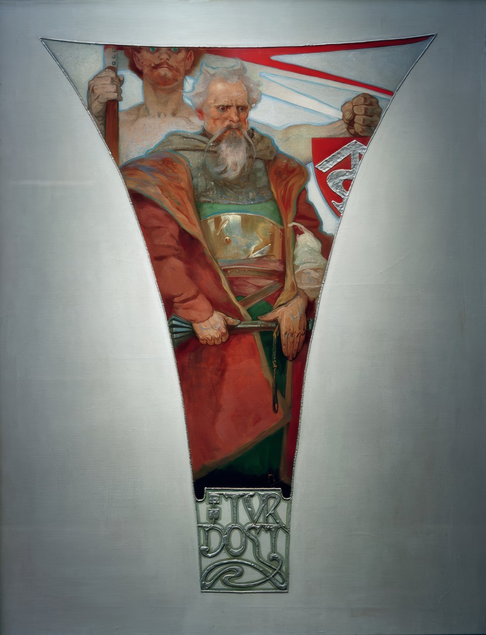 Oförlåtlighet - Jan Rohác från Dubá av Alphonse Mucha