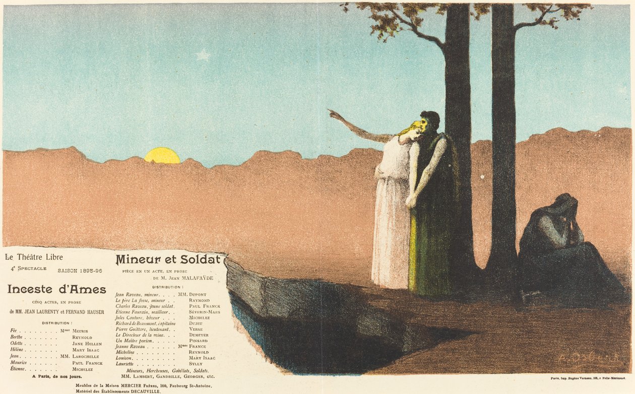 Incest av själar; gruvarbetare och soldat av Alphonse Osbert