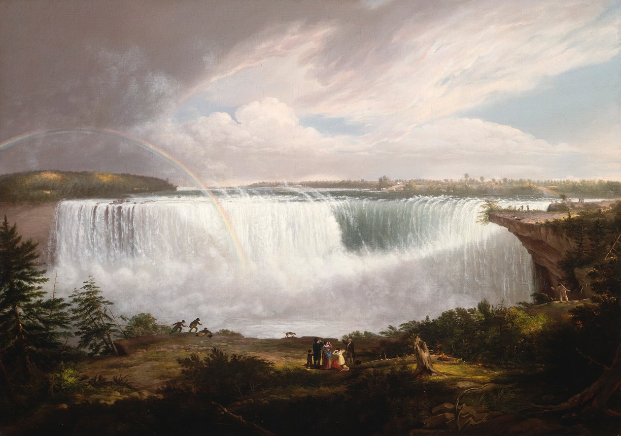 Det stora hästskofallet, Niagara av Alvan Fisher