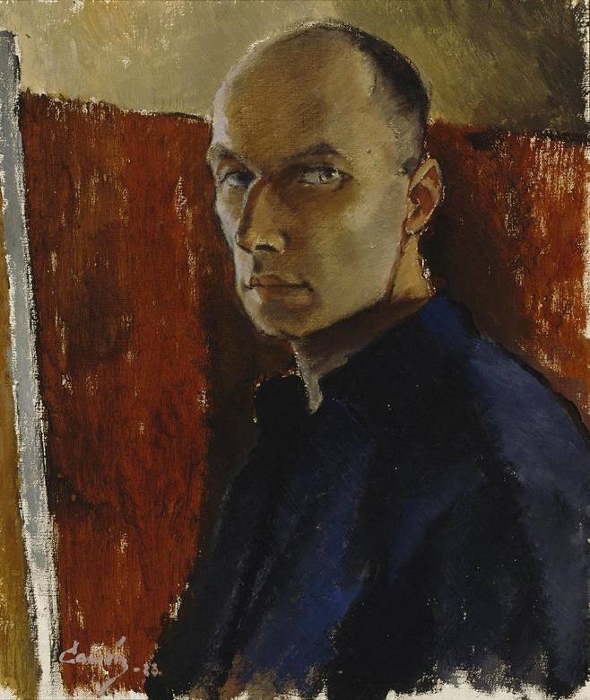 Self-portrait  av Alvar Cawén