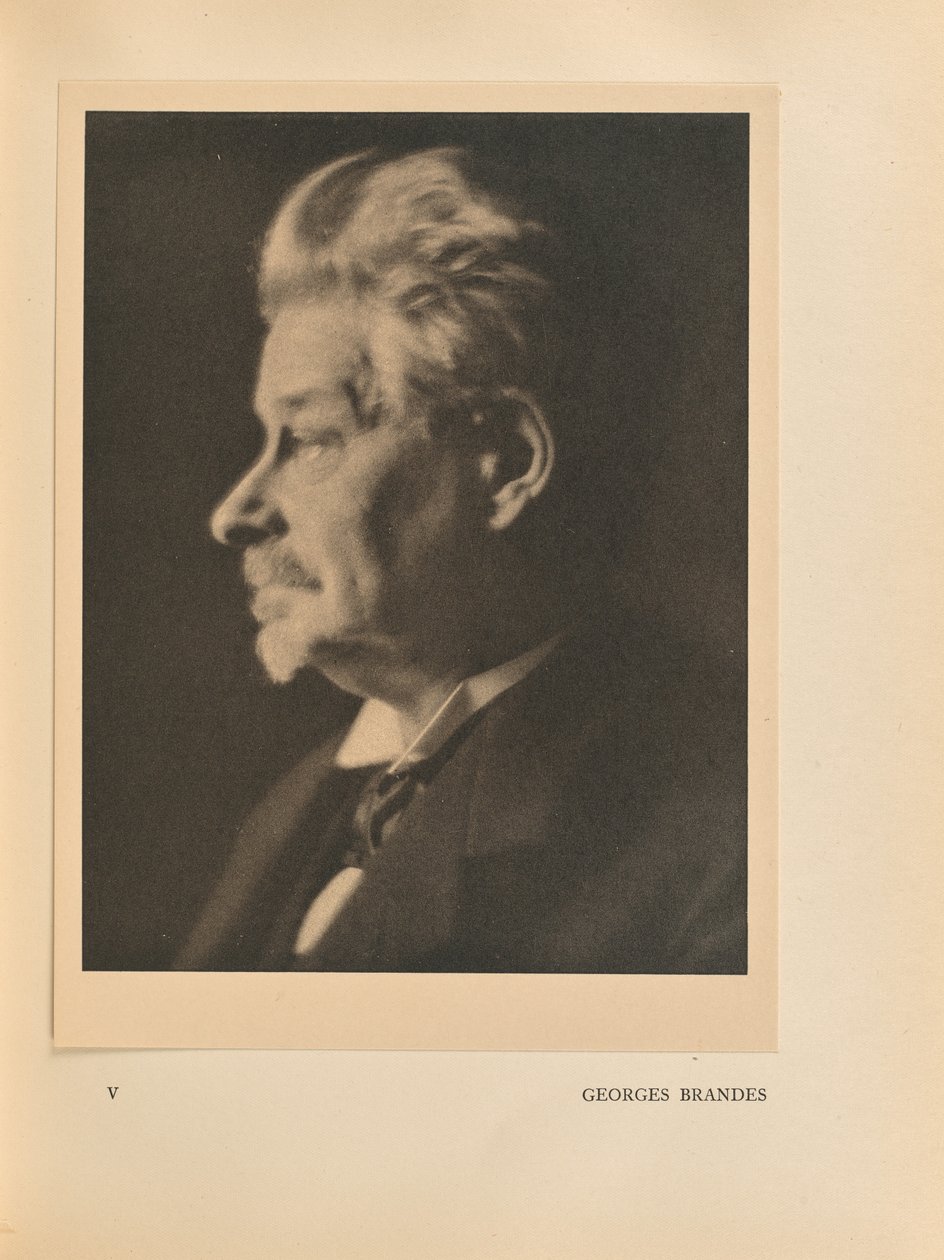 George Brandes av Alvin Langdon Coburn