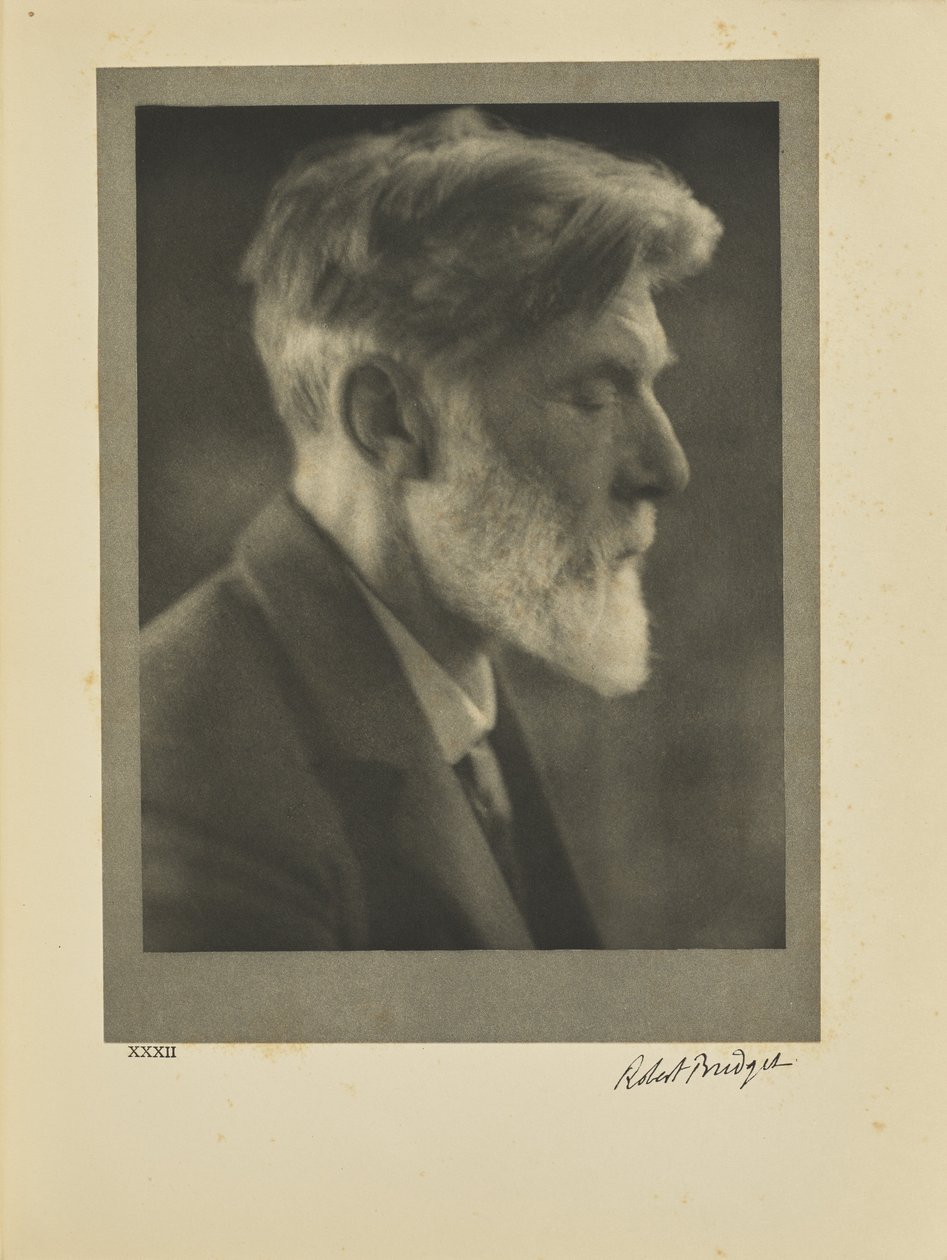 Robert Bridges av Alvin Langdon Coburn