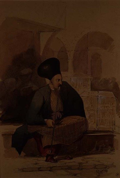 En armenisk köpman av Amadeo Preziosi