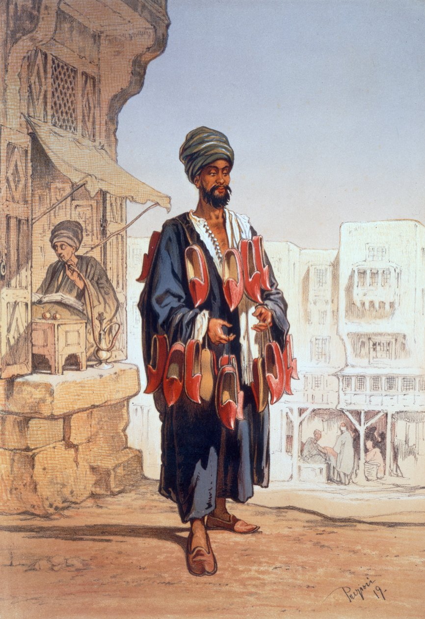 Tofflorsäljaren, 1862 av Amadeo Preziosi