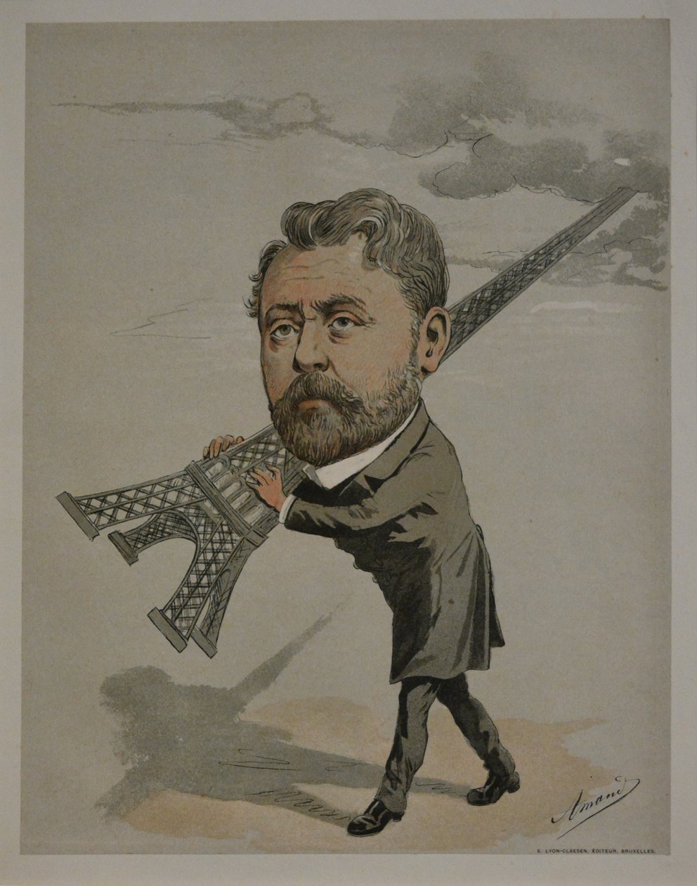 Gustave Eiffel Från: Århundradets män. av Amand Vaché