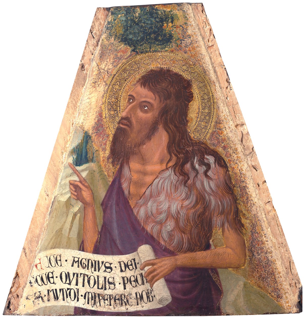 Johannes Döparen av Ambrogio Lorenzetti