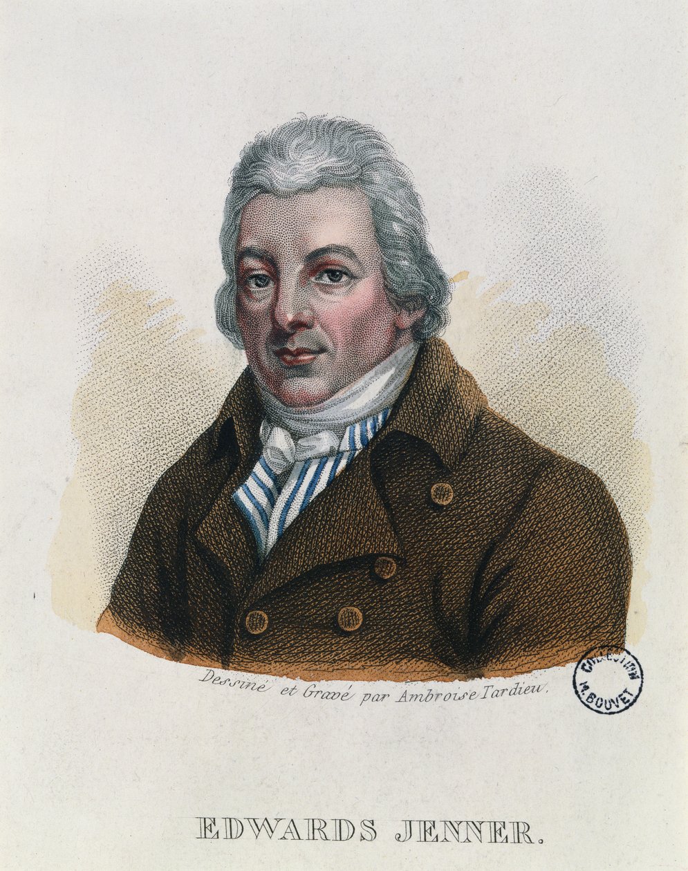 Porträtt av Edward Jenner (1749-1823) av Ambroise Tardieu
