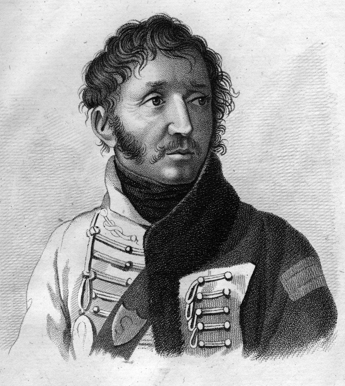 Porträtt av Jean Baptiste, Baron Franceschi av Ambroise Tardieu