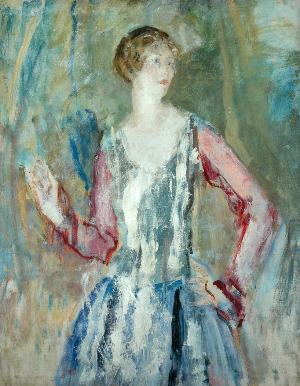 Miss Nancy Cunard, 1920-talet av Ambrose McEvoy