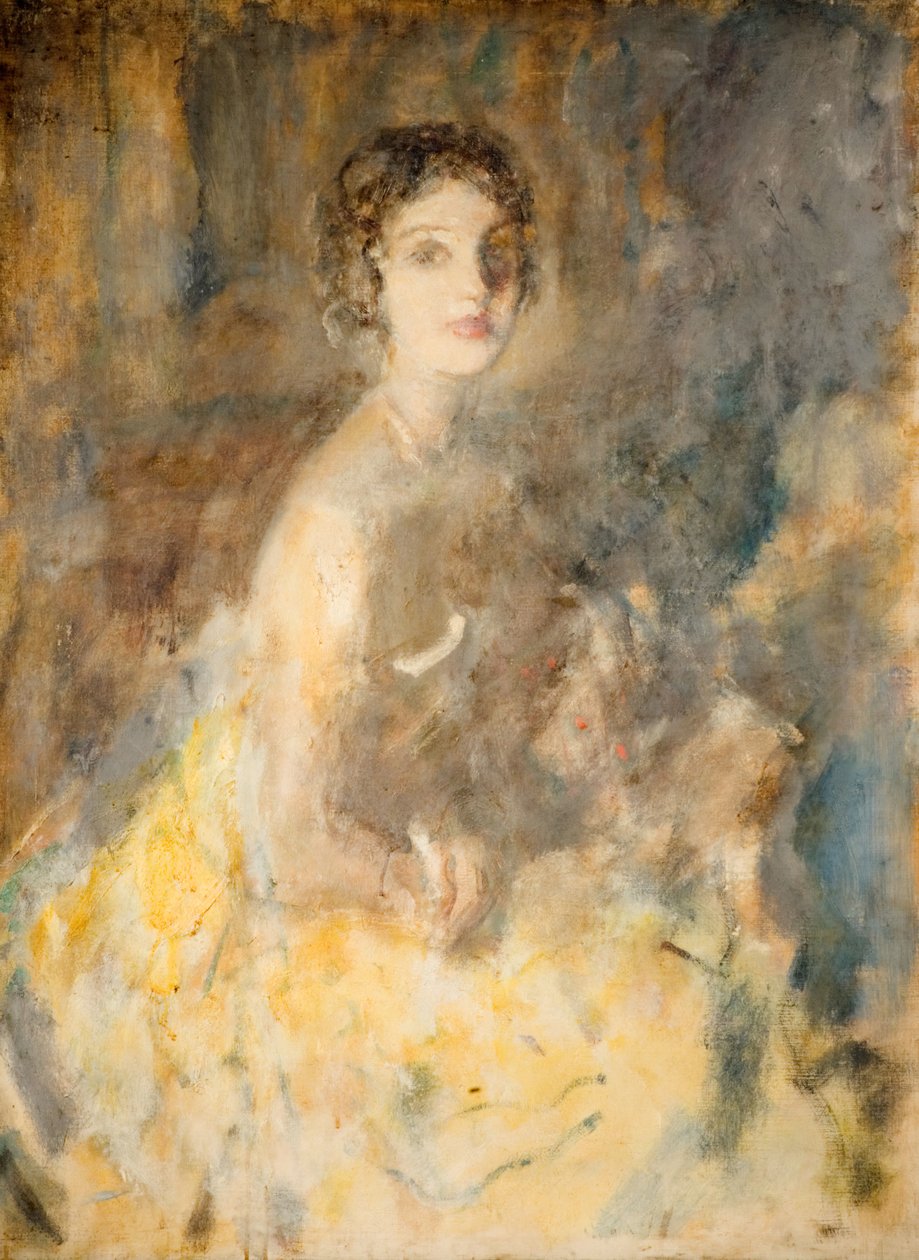 Mrs Richard Jessel, 1921. av Ambrose McEvoy
