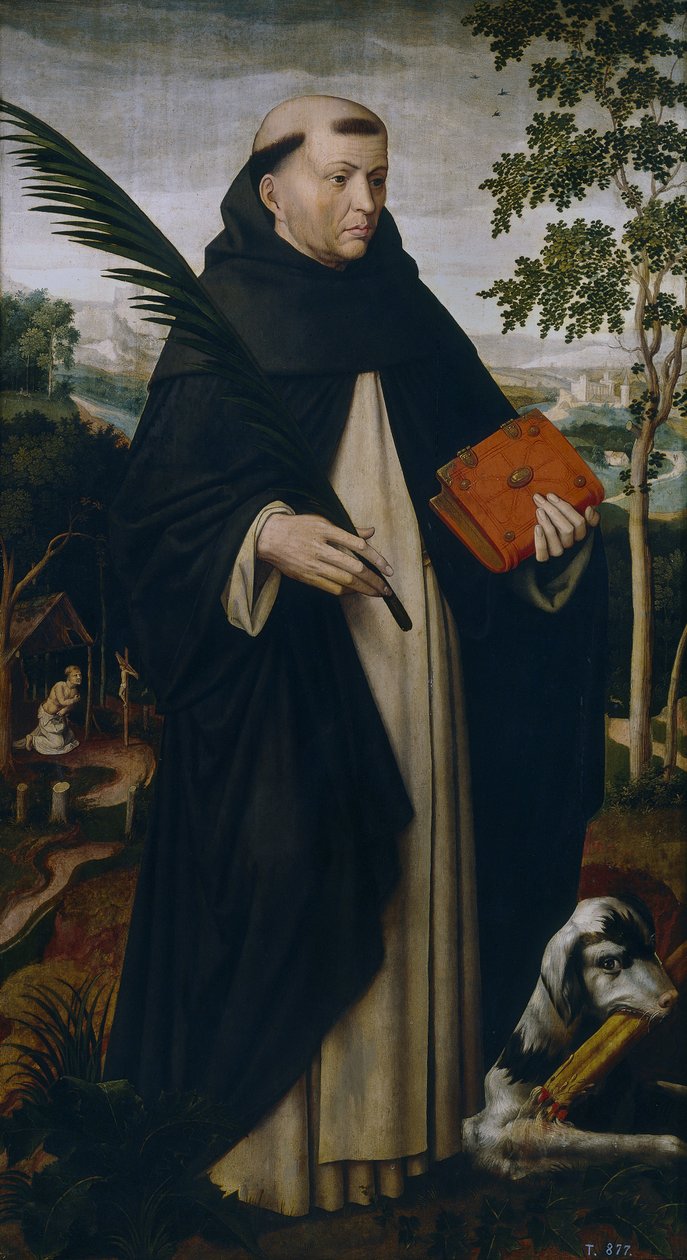 Saint Dominic av Ambrosius Benson