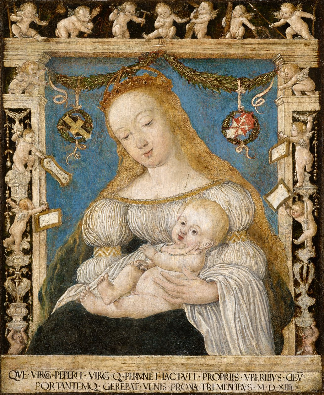 Jungfru med barn av Ambrosius Holbein