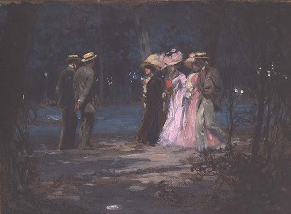 Kvällspromenad av Amédée Julien Marcel Clément