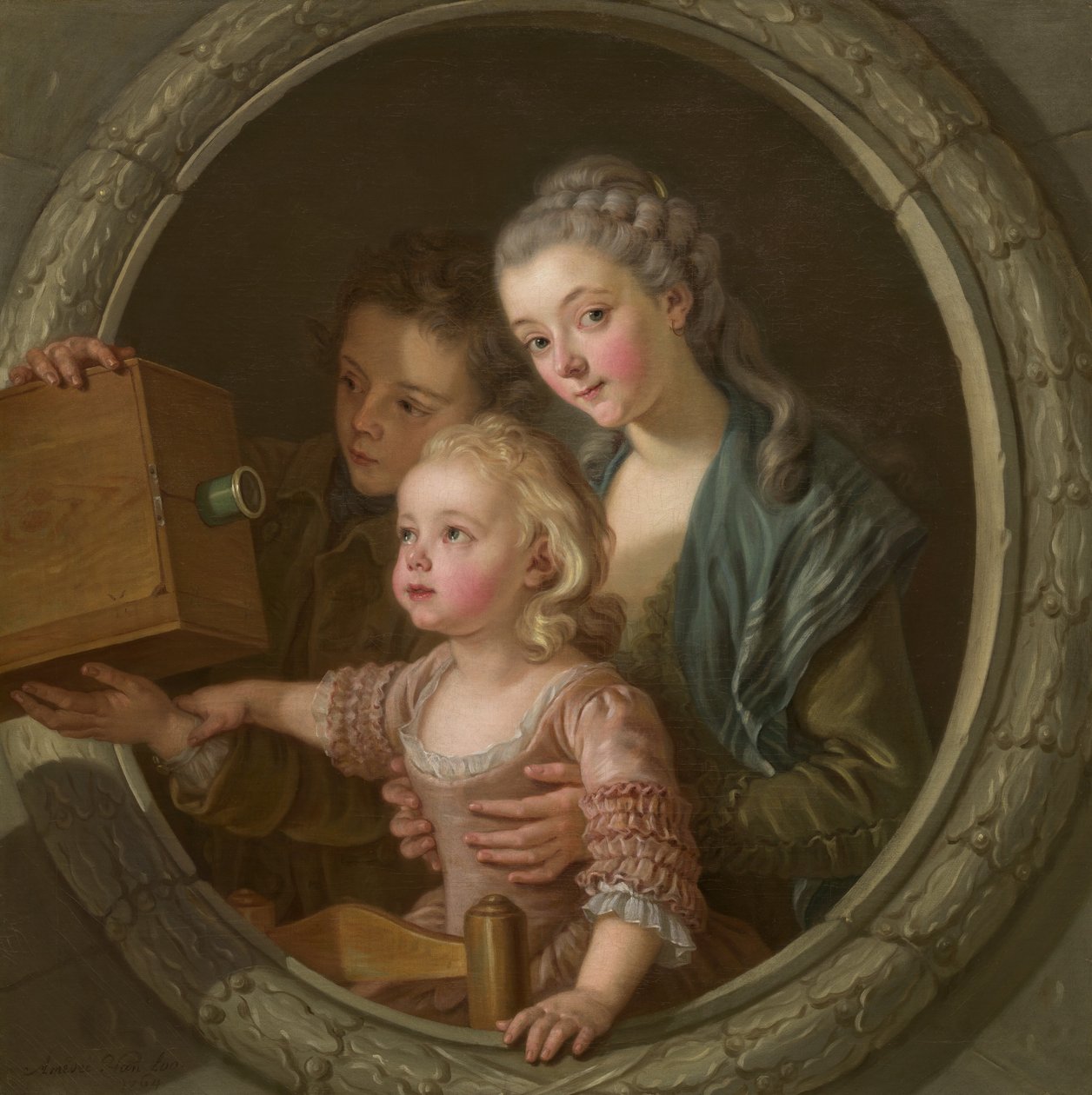 Camera Obscura, 1764. av Amédée van Loo