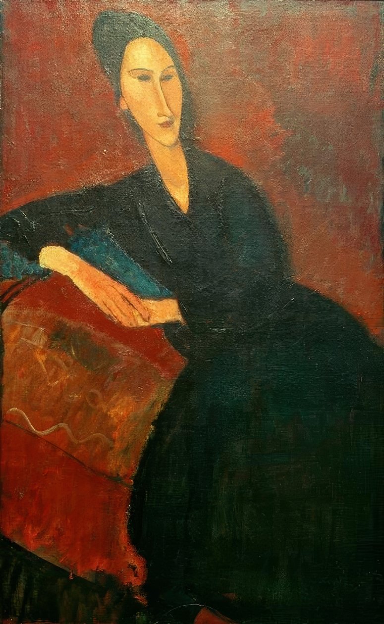 Anna Zborowska av Amedeo Modigliani